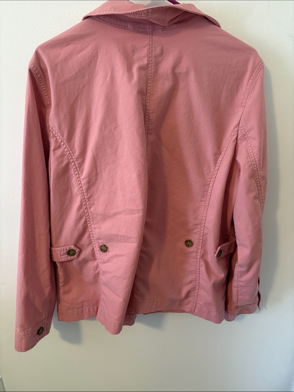 Talbots Pink Utility-Style Jacket - Picture 4 of 5